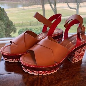 Tory Burch wedge sandals